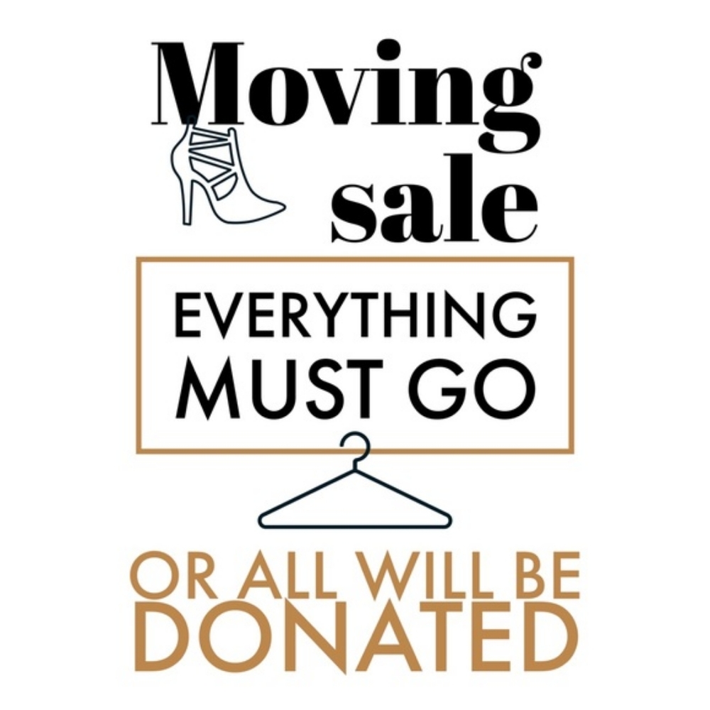 Moving Sale!